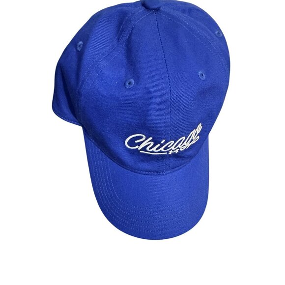 Under Armour UA Chicago Quick Drying Strapback Unisex Cap Blue Hat NEW - Picture 5 of 8